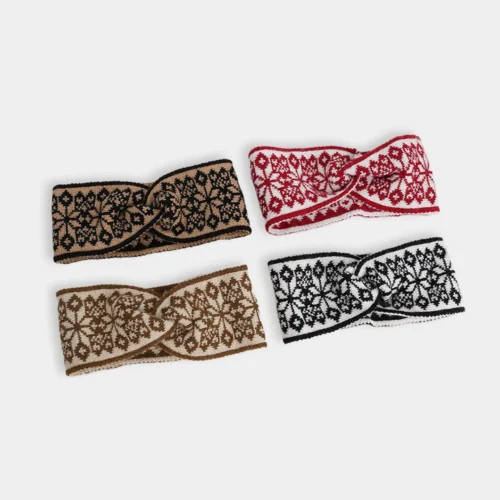 1 Pack Knitted Boho Knotted Elegant Casual Warm Headband Hair Accessories for Women