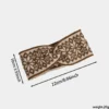 1 Pack Knitted Boho Knotted Elegant Casual Warm Headband Hair Accessories for Women