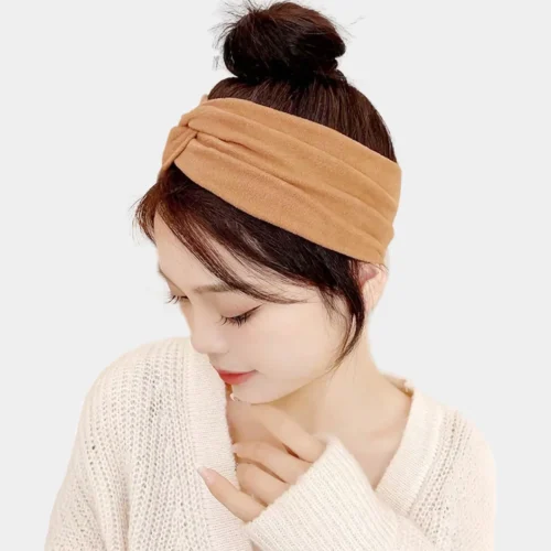 1 Pack Plush Knotted Headband
