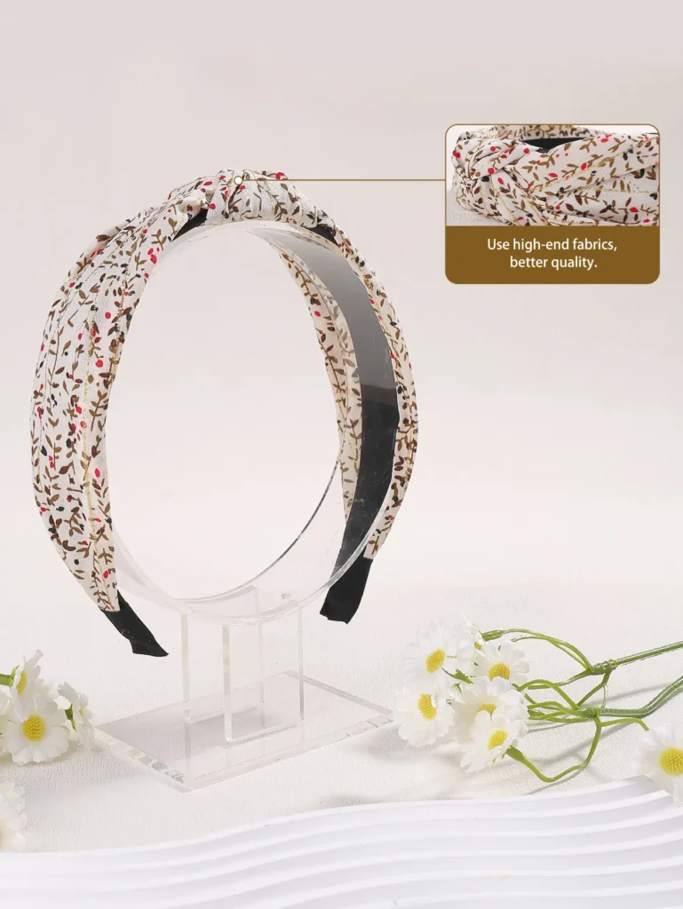 Floral headband