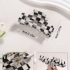 Checkerboard Hair Claws