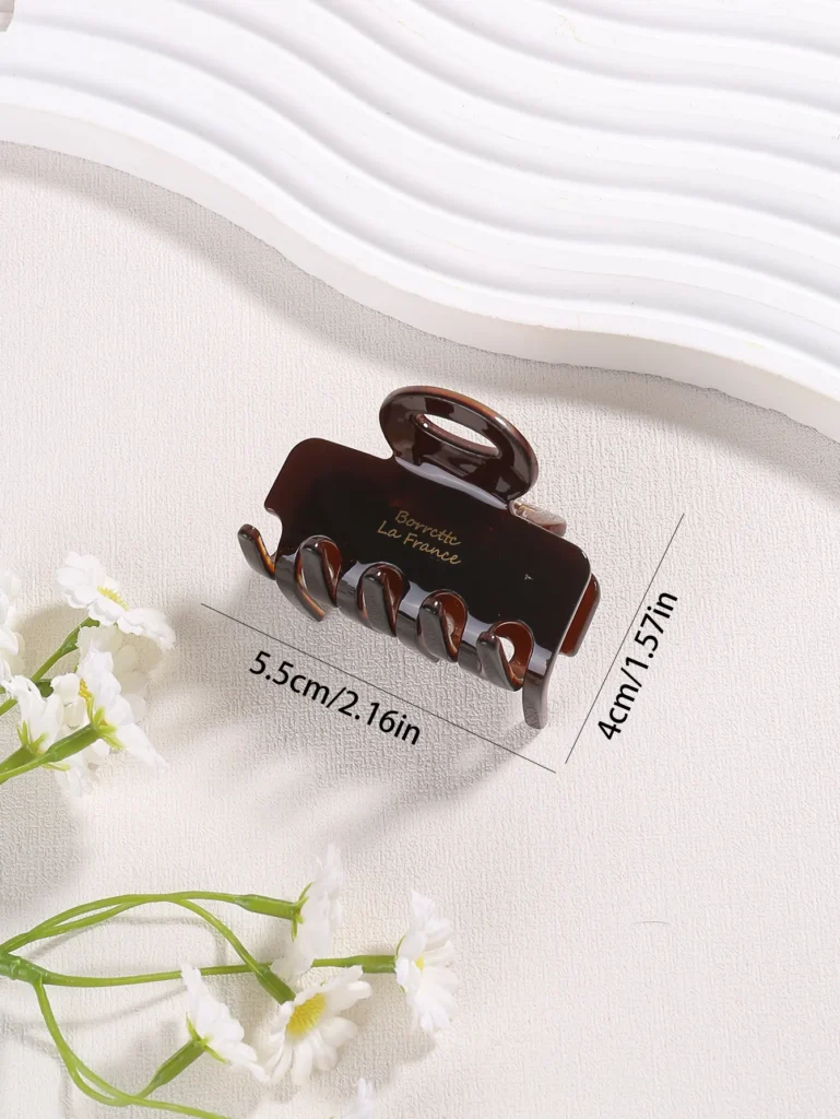 Square Acetate Hair Claws
