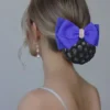 Diamond Solid Color Bow Hair Net