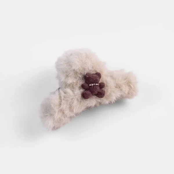 Long hair bear hair claws