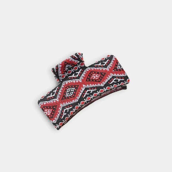 Knitted hairpin