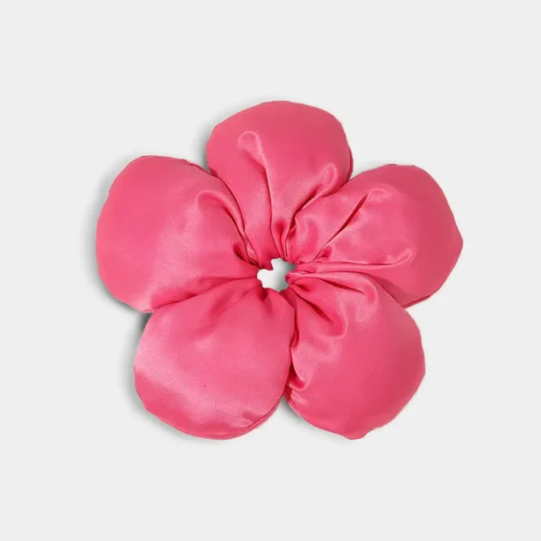 Five-petal flower hair tie