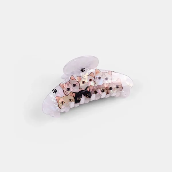 Cat semicircular hair claws