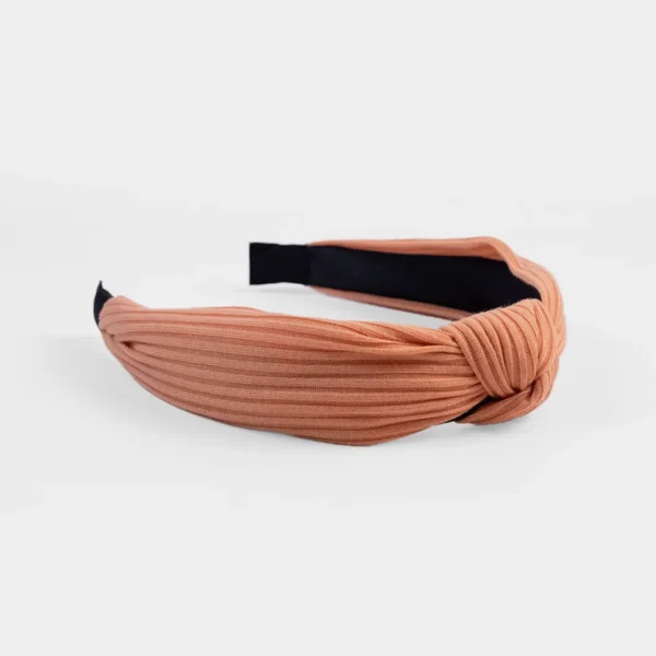 Solid Color Striped Headband