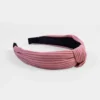Solid Color Striped Headband