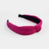 Solid Color Striped Headband