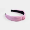 Solid Color Striped Headband