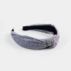 Solid Color Striped Headband