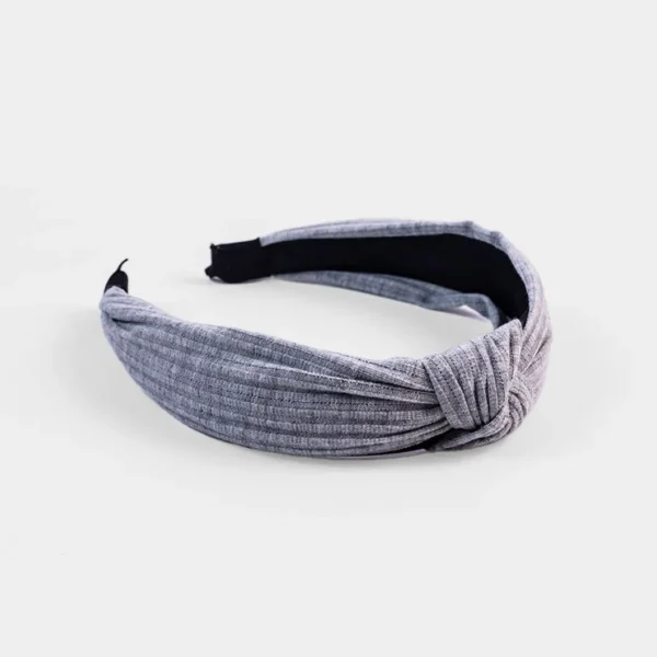 Solid Color Striped Headband
