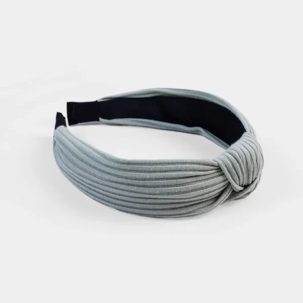 Solid Color Striped Headband