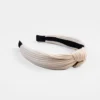 Solid Color Striped Headband