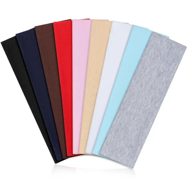 Solid color sports yoga headband