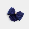 Diamond Solid Color Bow Hair Net
