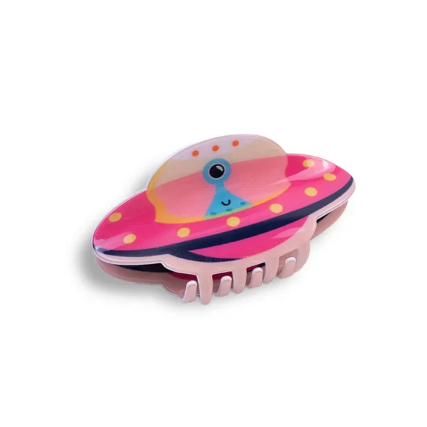 UFO girl hair grab