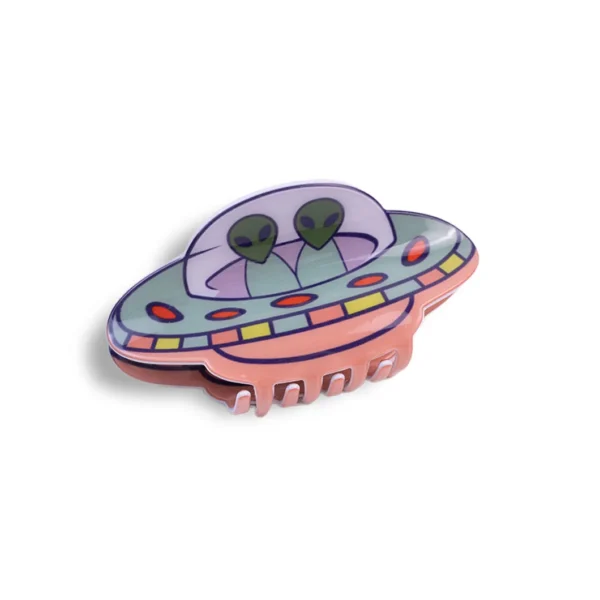 UFO girl hair grab