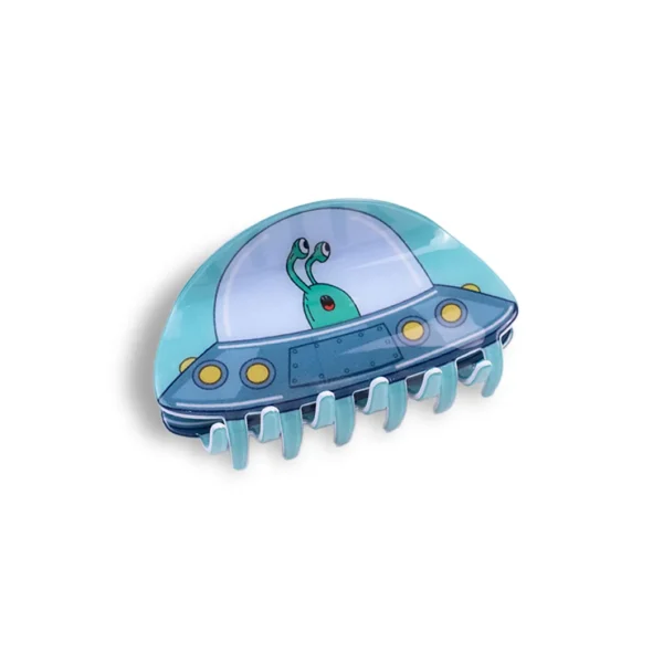 UFO girl hair grab