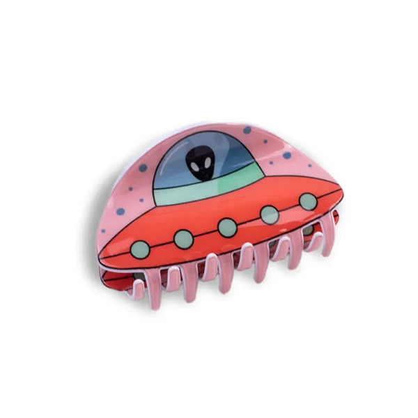 UFO girl hair grab