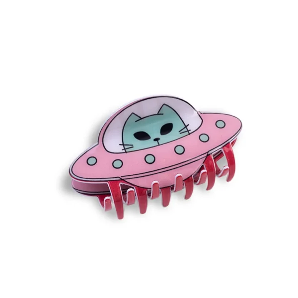 UFO girl hair grab