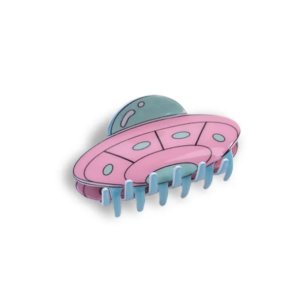 UFO girl hair grab