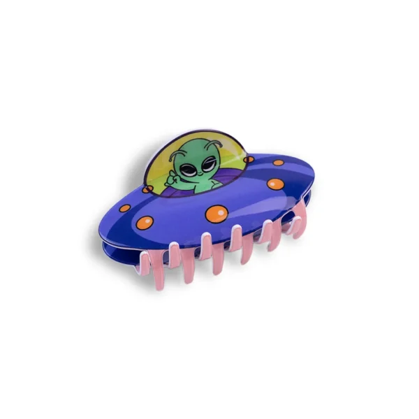 UFO girl hair grab