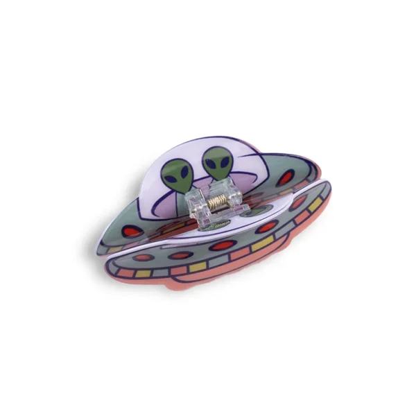UFO girl hair grab