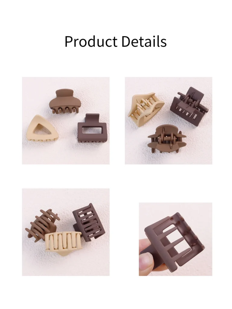 Polygonal small clip