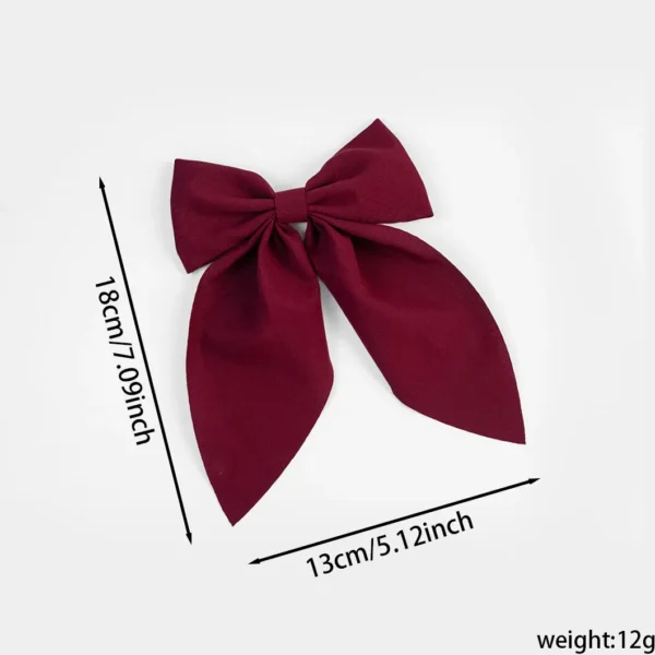 Bow hair clip
