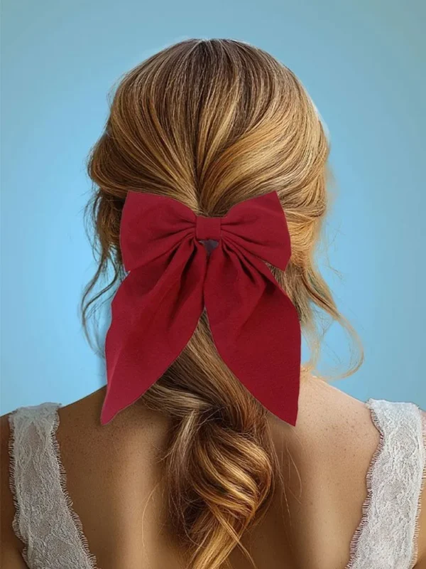 Bow hair clip