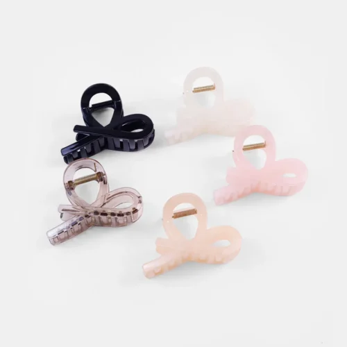 Acrylic Bow Hair Claws