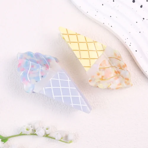 Ice Cream Acetate Hair Clip