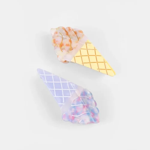 Ice Cream Acetate Hair Clip