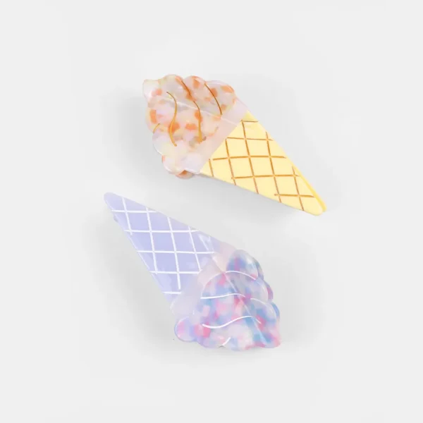Ice Cream Acetate Hair Clip