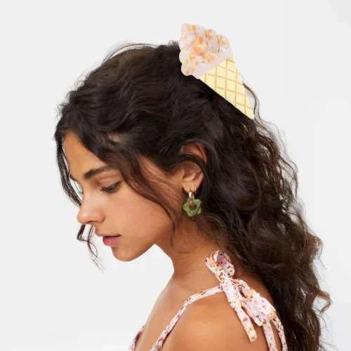 Ice Cream Acetate Hair Clip