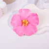 Hibiscus flower duck hair clip