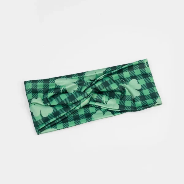 St. Patrick'S Print Headband