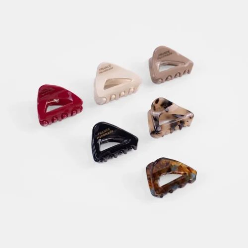 Colorful acetate hair accessories