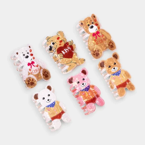 Bear cartoon hair claws