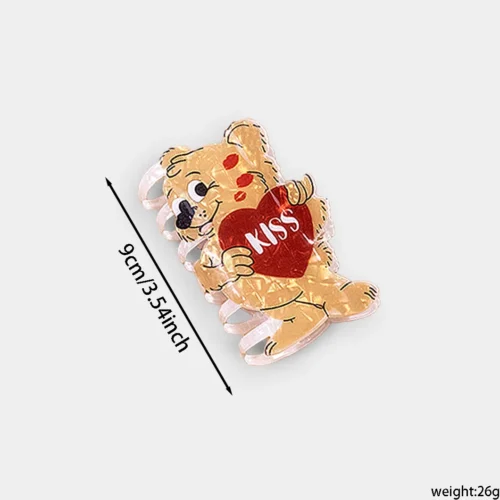 Bear cartoon hair claws