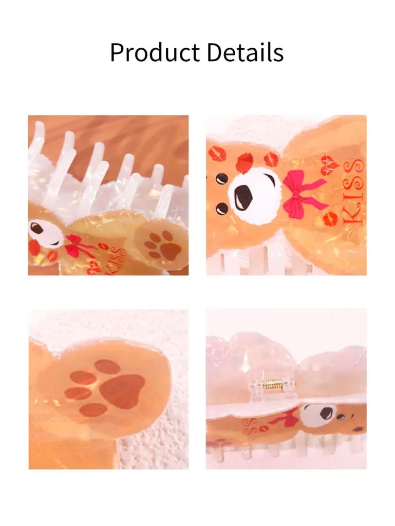 Bear cartoon hair claws