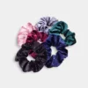 Gold velvet solid color hair band