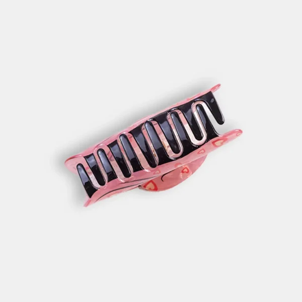 Cowboy hat print hair clips