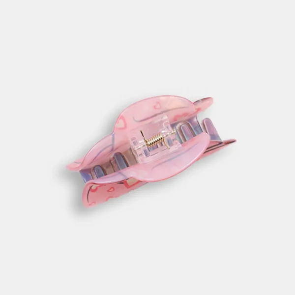 Cowboy hat print hair clips