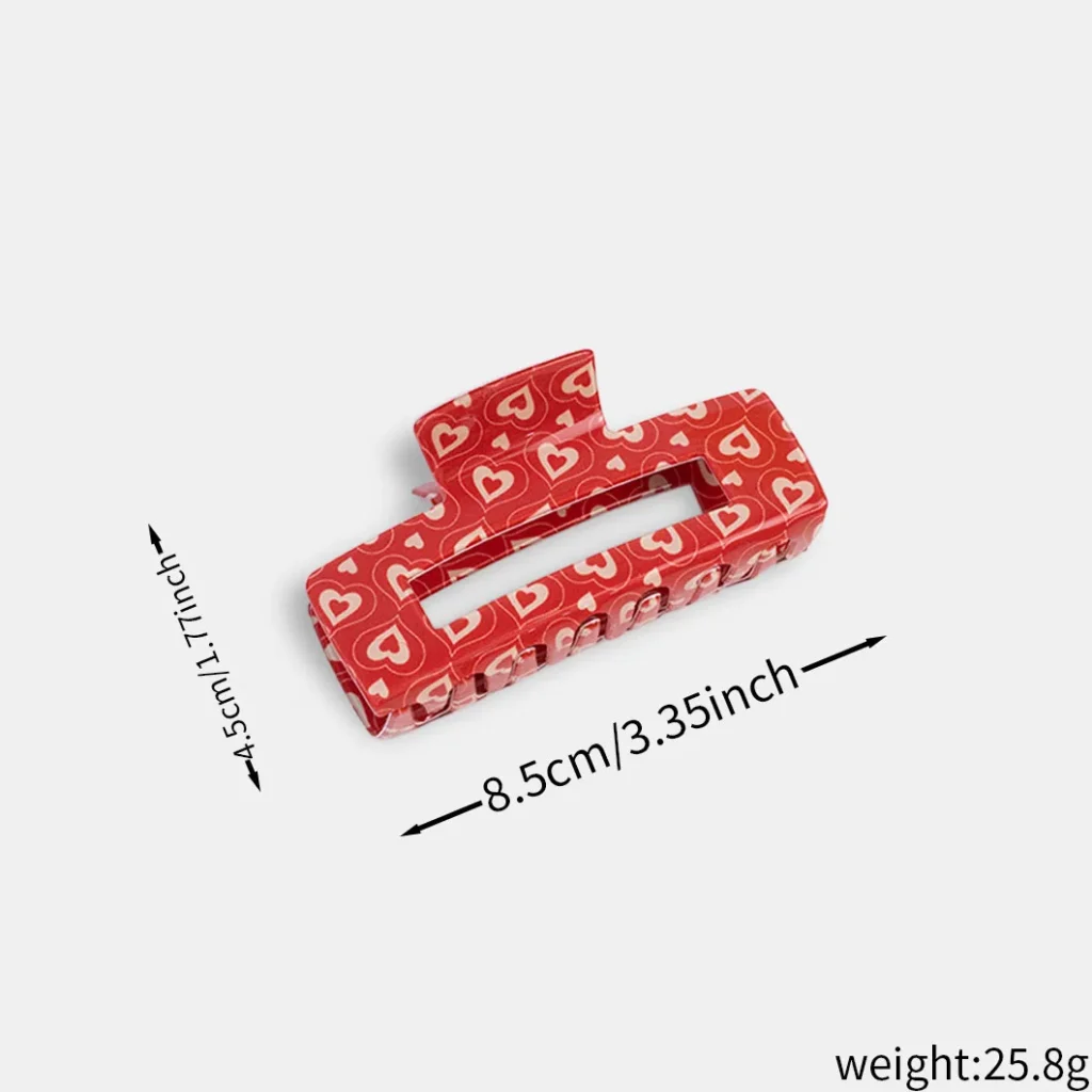 Love Valentine's Day Women's Cute Hair Clips