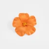 Hibiscus flower duck hair clip