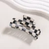 Checkerboard Hair Claws