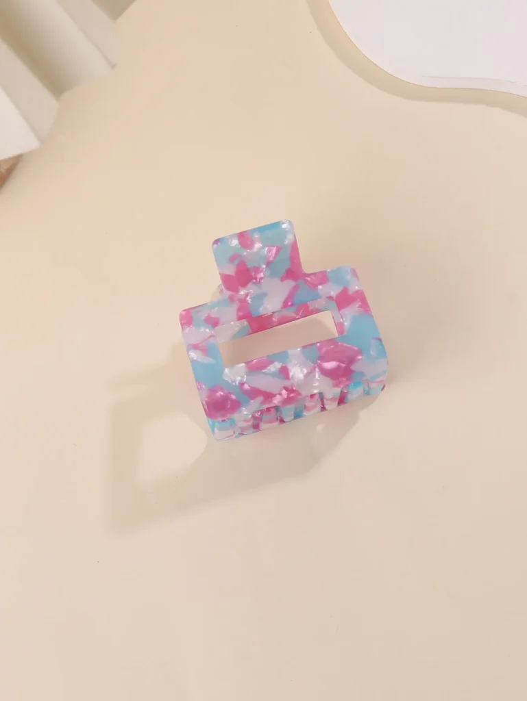 Acetate square clip